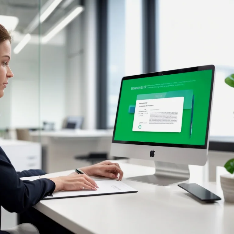 Fast notarization process graphic